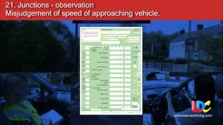 UK Driving Test 66  Feedback  Faults  LDC driving schools [upl. by Lehet]