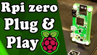 Setup Raspberry Pi zero w without micro HDMI amp micro USB  Enable Plug and Play [upl. by Arualana]