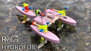 RC Hydrofoil with Sonar Pt1  Build [upl. by Lohrman768]