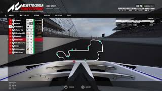 FLOODED RACING AT INDY GT3 vs GT2 ONBOARD WITH TDUB DUB [upl. by Tallbott406]