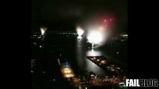 San Diego Firework Show Epic Fail 2012 [upl. by Engleman]