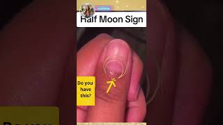 Discover the meaning of the half moon on your nail abundanceattraction [upl. by Cedric791]