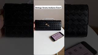 Bottega Veneta Andiamo Hand Clutch bag luxurybag luxury handbags fashion bvbag bottegaveneta [upl. by Darees]