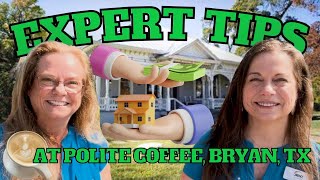 Insider real estate insights  market trends amp expert tips at Polite Coffee Bryan TX [upl. by Etnoled]