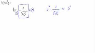 Logaritmo en base 5 desde Estocolmo [upl. by Nehpets362]