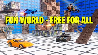 FORTNITE FUN WORLD 40  VAULTS XP SECRETS MYSTERY REWARDS [upl. by Allisurd]