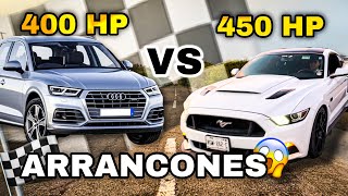 CORREMOS MI MUSTANG COYOTE CONTRA UNA AUDI SQ5  SINALOA STANG [upl. by Nylorak]