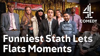 The Funniest Stath Lets Flats Moments We Couldnt Stop Laughing At  Channel 4 [upl. by Leopoldeen309]