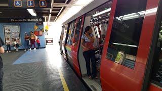 Compilación de trenes en la estación Mamera línea 2 del metro de Caracas [upl. by Assennev]