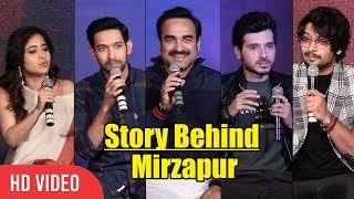 Story Behind Mirzapur  Pankaj Tripathi Ali Fazal Divyendu Sharma Shweta Tripathi [upl. by Ahsital440]