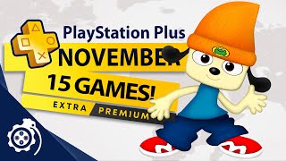 PlayStation Plus Extra  November 2023 PS [upl. by Nelrsa971]