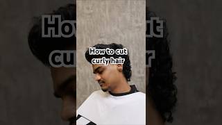 How to Cut Curly Hair Process with head diagram haircut barber hairstyle [upl. by Dragone375]