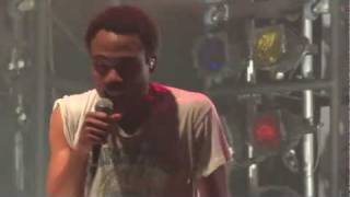 Childish Gambino  quotHeartbeatquot Live in Los Angeles 111211 [upl. by Arber]