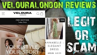 veloura london reviews  velouralondon com reviews  veloura london legit or scam review [upl. by Merlina]