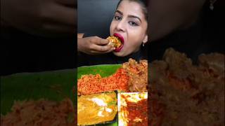 ASMR eating chicken spicy biriyani butter paneer spicy paneer roasr rottu nan leg fry curry [upl. by Good]