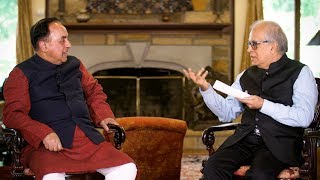 Dr Subramanian Swamy In Conversation with Rajiv Malhotra [upl. by Joashus]