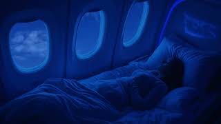 Airplane Cabin Flight Sounds 4K  recorded with GoPro  Nature Sounds For Sleeping [upl. by Ohploda228]