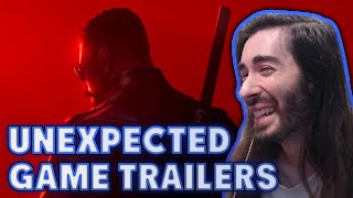 Unexpected Game Trailers at The Game Awards  MoistCr1tikal [upl. by Shandra]