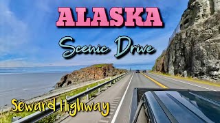 Scenic Drive Alaska Seward Highway [upl. by Etnomal]