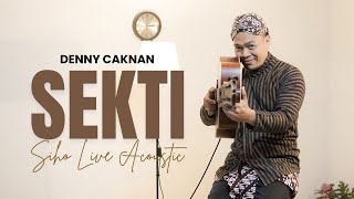 SEKTI  DENNY CAKNAN  COVER BY SIHO LIVE ACOUSTIC [upl. by Solrak]