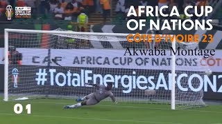 Akwaba by Magic System  Yemi Alade amp Mohamed CAF Africa Cup Of Nations Cote d I’voire 2023 Montage [upl. by Suoivatco]