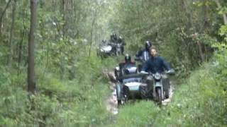 Rajd u Janka  K750 Ural dnepr m72 MT16 meeting in mountain [upl. by Agem933]