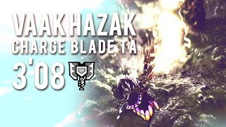 MHWorld  Vaal Hazak TA Rules Solo Charge Blade 308【ヴァルハザク TA 3分08秒】 [upl. by Sonni942]