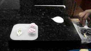 How to make a Fondant Lily [upl. by Ysdnyl745]