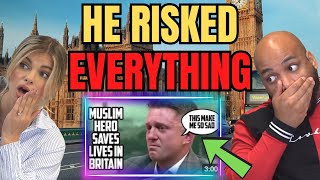 MUSLIM man saves NON MUSLIMS in BRITAIN  EMOTIONAL REACTION [upl. by Acim301]