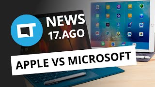 Treta Microsoft vs Apple Hololens para todos popularização de carros autônomos CTNews [upl. by Raye189]