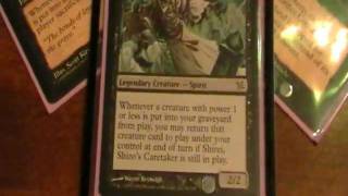 EDH  Commander Elder Dragon Highlander MtG deck Shirei Shizos Caretaker [upl. by Imar]