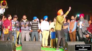 RANJIT BAWA  YAARI CHANDIGARH WALIYE  LIVE PERFORMANCE AT HOSHIARPUR 2015  OFFICIAL FULL VIDEO HD [upl. by Rehpitsirhc]