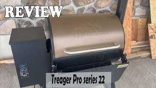 Treager Pro series 22 Review  This Smoker and Grill Any Good [upl. by Harriette910]