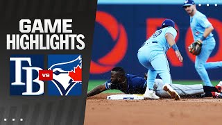 Rays vs Blue Jays Game Highlights 72324  MLB Highlights [upl. by Haidej]