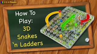 How to play 3D Snakes n Ladders [upl. by Nenney]