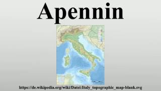 Apennin [upl. by Ahsinelg]