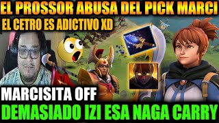 🔥 SMASH ADICTO A SU MARCI OFF LO HACE VER DEMASIADO IZI CONTRA UNA NAGA CARRY Dota 2 ✅ [upl. by Osbert865]