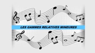 LES GAMMES RELATIVES MINEURES en solfège [upl. by Peisch408]