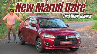 2024 Maruti Dzire First Drive Review  Manual and AMT [upl. by Michey]