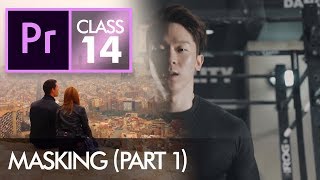 Masking Part 1  Adobe Premiere Pro CC Class 14  Urdu  Hindi Eng Sub [upl. by Narf]