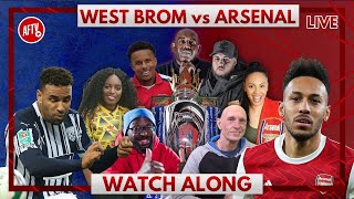 West Brom vs Arsenal  Watch Along Live [upl. by Radcliffe]