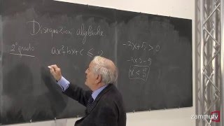 Corso zero di matematica passiamo agli esercizi  Unità 10  Disequazioni algebriche [upl. by Inaffets]