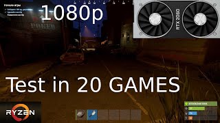 Ryzen 5 3600  RTX 2060  Test in 20 GAMES  1080p [upl. by Liatrice106]