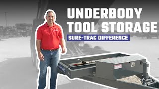 Protecting Your Tools with the Underbody Tool Storage  The SureTrac Difference [upl. by Eiroj]