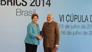 PM Modi at First Private Working Session of BRICS summit [upl. by Ynna]