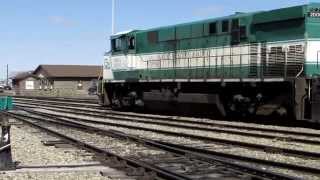 Great Western Railway Assiniboia SK 7 May 2014 [upl. by Annairol911]