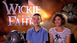 Wickie auf großer Fahrt Valeria und Jonas Interview [upl. by Magdalena822]