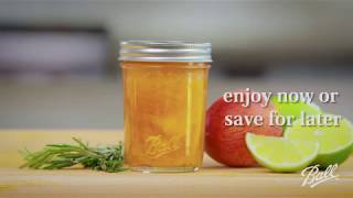 Ball® Canning Peach Rosemary Jam [upl. by Deehan]