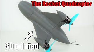 How fast will it go 3D printed Rocket Quad [upl. by Melly]