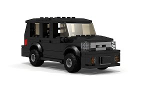 LEGO City Cadillac Escalade Style SUV Instructions [upl. by Dez]